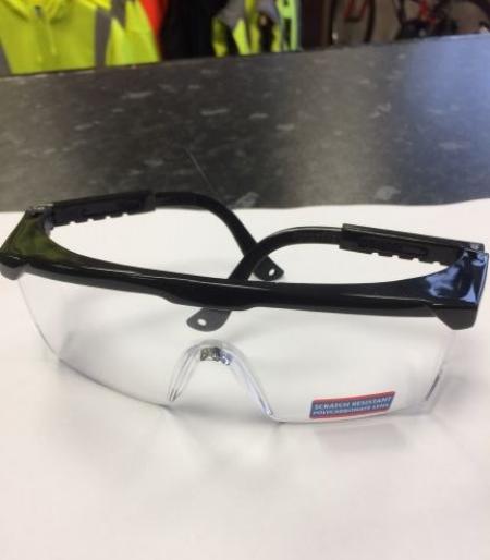 Safety over glasses
